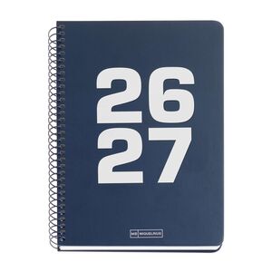 MR AGENDA ESCOLAR 26-27 SV PLUS BASIC AZUL MARINO