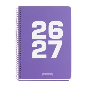 MR AGENDA ESCOLAR 26-27 DP PLUS BASIC LILA