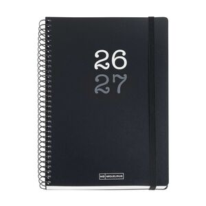 MR AGENDA ESCOLAR 26-27 SV PLUS COLLEGE NEGRO