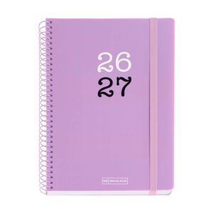 MR AGENDA ESCOLAR 26-27 DP PLUS COLLEGE LILA