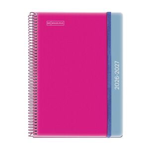 MR AGENDA ESCOLAR 26-27 DP PLUS DUO ROSA - AZUL
