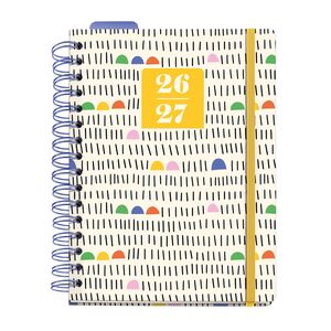 MR AGENDA ESCOLAR 26-27 DP PLUS WIRE-O SUNNY LINES HUTTER