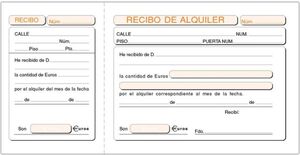 LOAN TALONARIO T-50 INQUILINATO 1/3 SENCILLO APAISADO CON MATRIZ