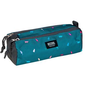 BUSQUETS ESTUCHE PORTATODO DOBLE BECOOL CATS