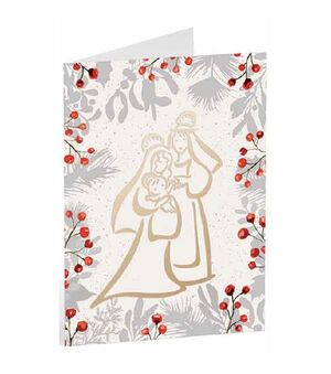 TARJETA FELICITACIÓN NAVIDAD BETLEM 22528