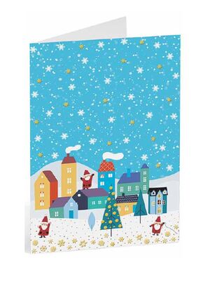 TARJETA FELICITACIÓN NAVIDAD MIRACLE 175 22388