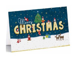TARJETA FELICITACIÓN NAVIDAD MIRACLE 175 22380