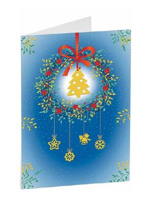 TARJETA FELICITACIÓN NAVIDAD MIRACLE 175 22096