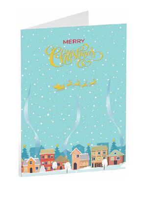 TARJETA FELICITACIÓN NAVIDAD MIRACLE 175 22379