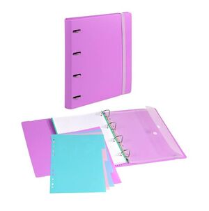 CARCHIVO CARPEBLOC SOFT CON RECAMBIO VIOLETA PASTEL
