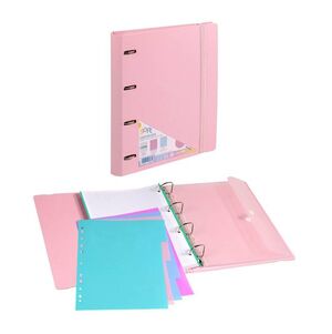 CARCHIVO CARPEBLOC SOFT CON RECAMBIO ROSA PASTEL