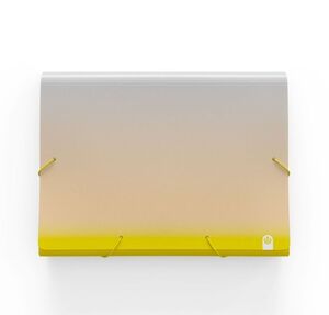 CARCHIDEA CARPETA CLASIFICADORA CORDEÓN UNITED AMARILLO
