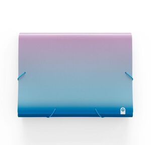 CARCHIDEA CARPETA CLASIFICADORA CORDEÓN UNITED AZUL