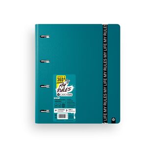 CARCHIVO CARPEBLOC FOAM CON RECAMBIO MY RULES DEEP GREEN