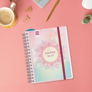 FINOCAM AGENDA 4° 26-27 PERSONALIZABLE SV HZTAL MANDALA