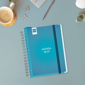 FINOCAM AGENDA 4° 26-27 PERSONALIZABLE SV HZTAL AZUL
