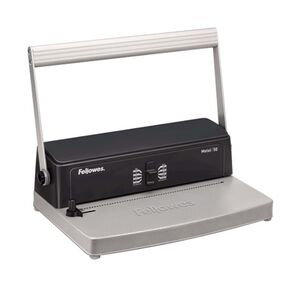 FELLOWES ENCUADERNADORA METAL 50 ESPIRAL METÁLICA PASO 5:1 A4