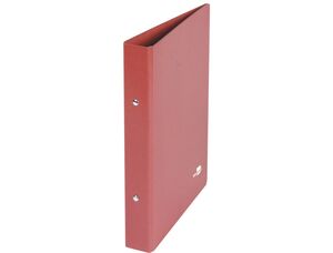 LIDERPAPEL CARPETA FOLIO CUERO 2 ANILLAS 25MM.
