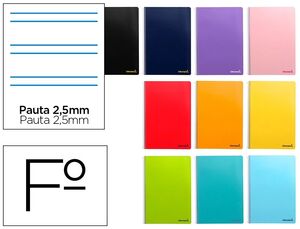 LIDERPAPEL BLOC FOLIO PAUTA 2,5MM. SMART