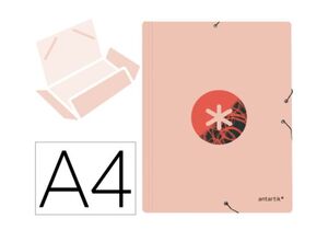 ANTARTIK CARPETA FOLIO SOLAPA TRENDING CORAL