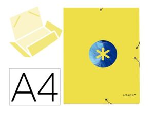 ANTARTIK CARPETA FOLIO SOLAPA TRENDING AMARILLO