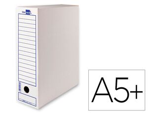 LIDERPAPEL ARCHIVADOR 4° DEFINITIVO CARTÓN BLANCO