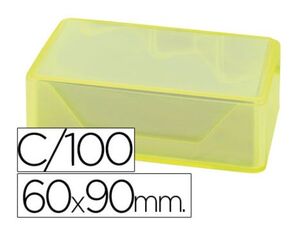 LIDERPAPEL TARJETA DE VISITA 90 X 60MM. 100 UNDS.