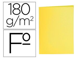 LIDERPAPEL SUBCARPETA FOLIO AMARILLO INTENSO 50 UNDS.