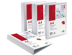 LIDERPAPEL CARPETA A4 CANGURO 2 ANILLAS 16MM.