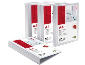 LIDERPAPEL CARPETA A4 CANGURO 2 ANILLAS 55MM.