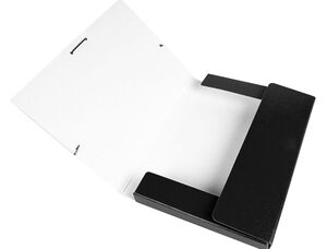 LIDERPAPEL CARPETA PROYECTO CARTÓN 30MM. NEGRO