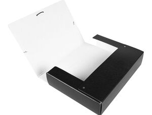 LIDERPAPEL CARPETA PROYECTO CARTÓN 70MM. NEGRO