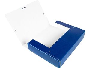 LIDERPAPEL CARPETA PROYECTO CARTÓN 70MM. AZUL