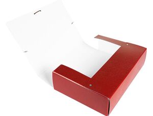 LIDERPAPEL CARPETA PROYECTO CARTÓN 90MM. ROJA