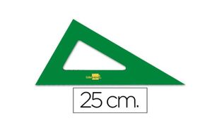 LIDERPAPEL CARTABÓN 25CM. ACRÍLICO VERDE