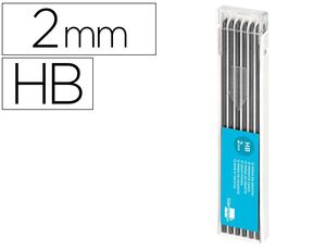 LIDERPAPEL RECAMBIO MINAS 2MM. HB 12 UNDS.