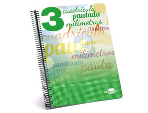 LIDERPAPEL BLOC FOLIO PAUTAGUÍA 3MM. 80 HOJAS