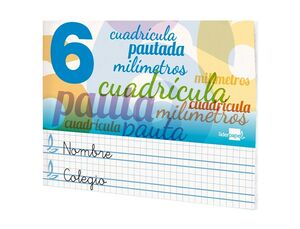 LIDERPAPEL CUADERNO A5 PAUTAGUÍA 6MM. 32 HOJAS
