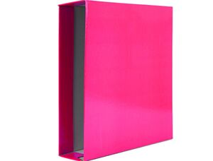 LIDERPAPEL FUNDA ARCHIVADOR A4 75MM. ROSA