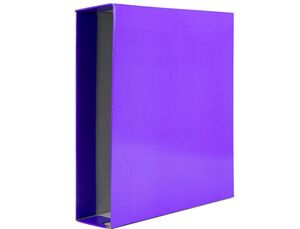 LIDERPAPEL FUNDA ARCHIVADOR FOLIO 75MM. LILA