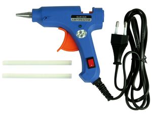 LIDERPAPEL PISTOLA DE COLA MINI 25W. + 2 BARRAS