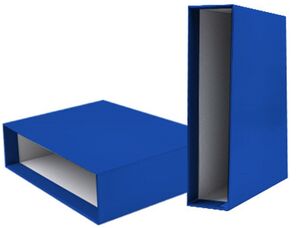 LIDERPAPEL FUNDA ARCHIVADOR FOLIO 75MM. AZUL