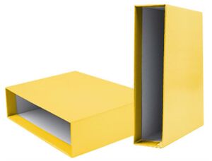 LIDERPAPEL FUNDA ARCHIVADOR FOLIO 75MM. AMARILLO
