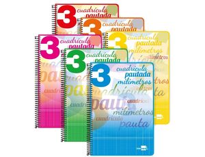 LIDERPAPEL BLOC 4°PAUTAGUÍA 3MM. 80 HOJAS