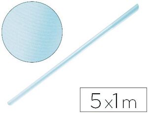 LIDERPAPEL PAPEL KRAFT 1 X 5M. AZUL CIELO