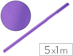LIDERPAPEL PAPEL KRAFT 1 X 5M. VIOLETA