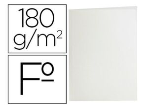 LIDERPAPEL SUBCARPETA FOLIO BLANCO 50 UNDS.