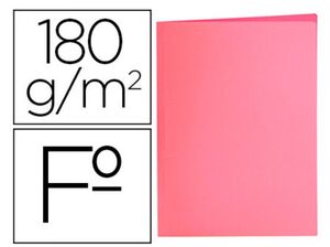 LIDERPAPEL SUBCARPETA FOLIO ROSA PASTEL 50 UNDS.