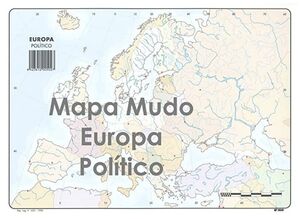 SELVI MAPA EUROPA POLÍTICO MUDO A4