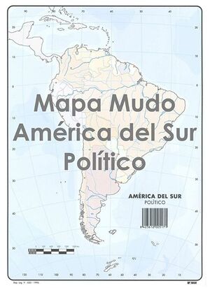 SELVI MAPA AMÉRICA DEL SUR POLÍTICO MUDO A4